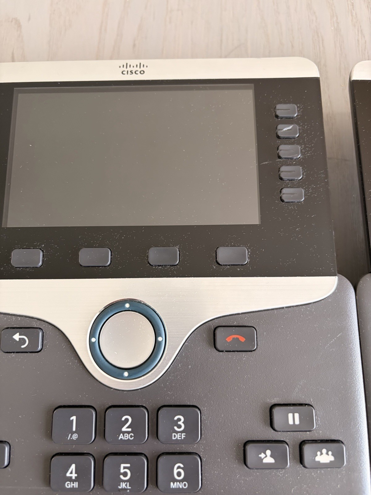 Cisco CP-8861 IP Phone w CP-8800-A-KEM Key Expansion Module NO HANDSET&STAND(U15
