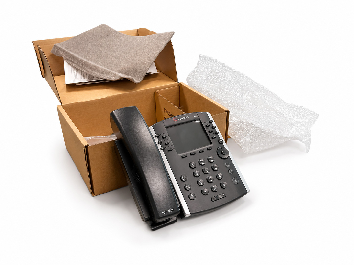 Polycom VVX 410 12-Line Gigabit PoE HD Voice Display VoIP IP Phone Colors