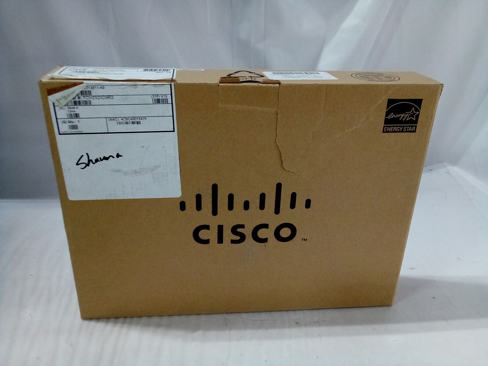 Cisco CP-8811-K9 IP Phone Without Power Supply, Black