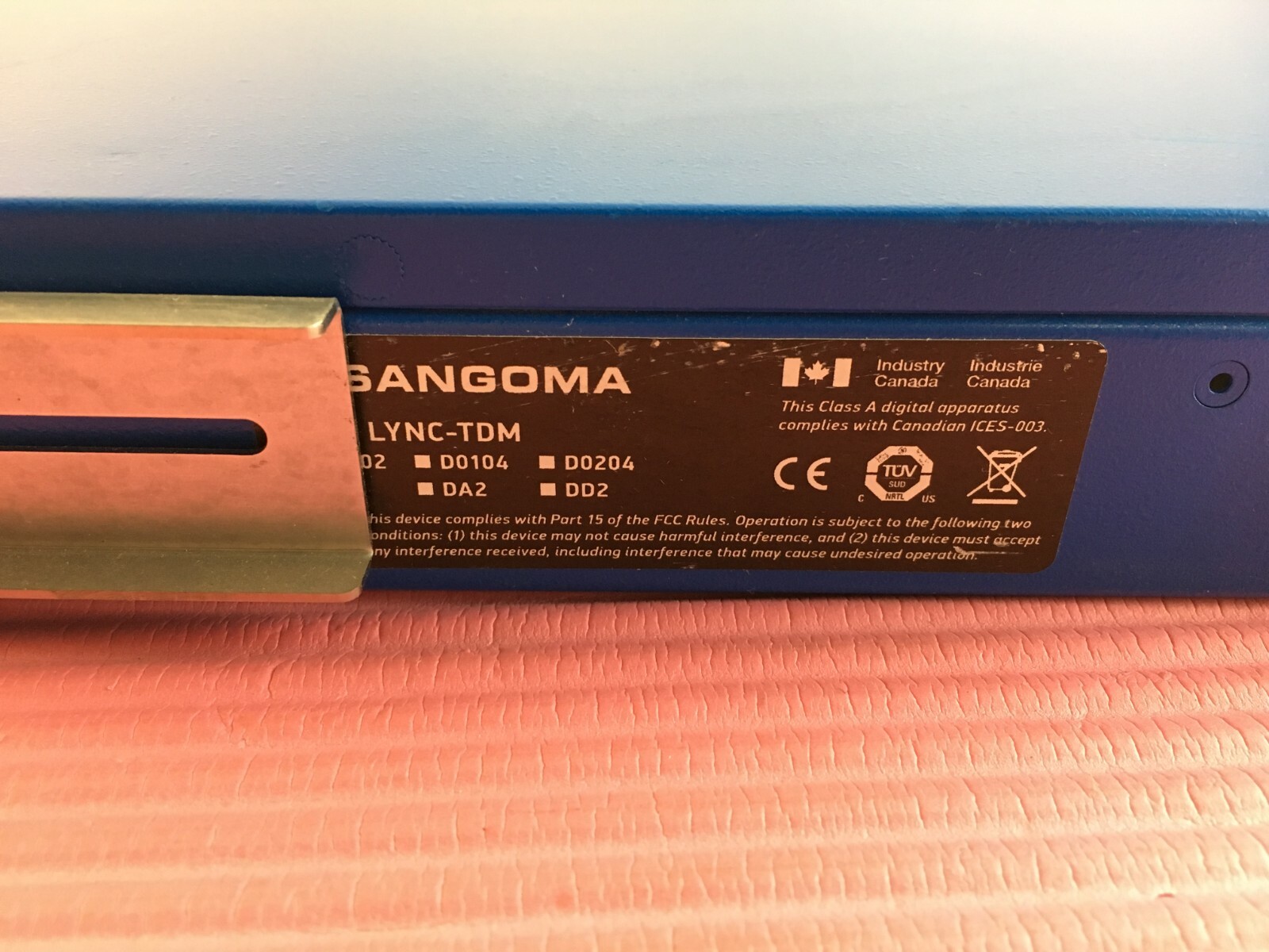 Sangoma NetBorder Carrier SBC with 2x 240GB SSD
