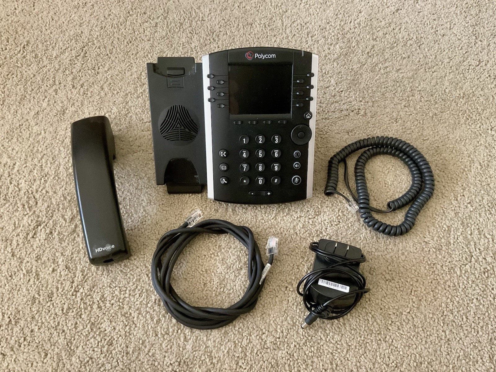 Polycom VVX400 IP Phone PoE VoIP – 2201-46104-001