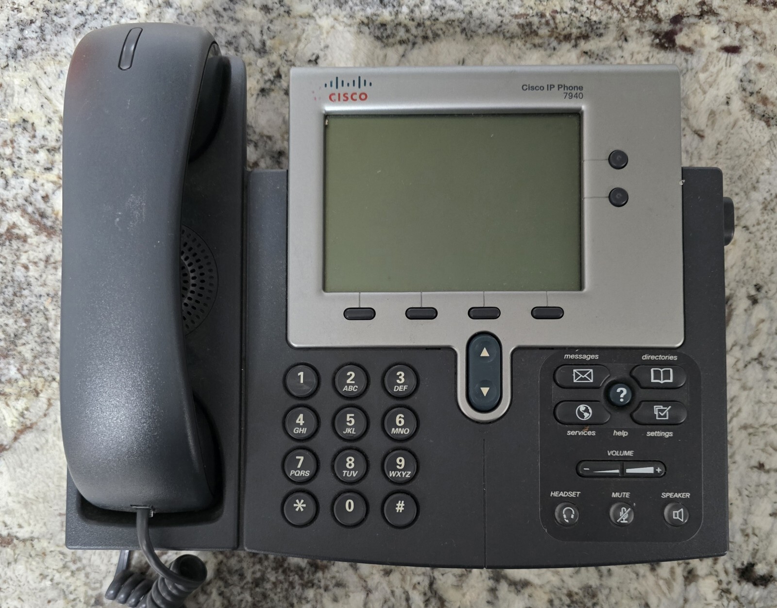 Cisco CP-7940G 2-line IP Phone ▪︎ VoIP LAN Telephone