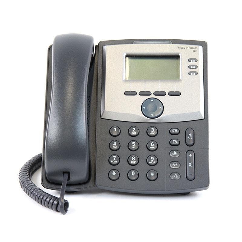 Cisco SPA303-G2 — 3 Lines IP Phone – Black