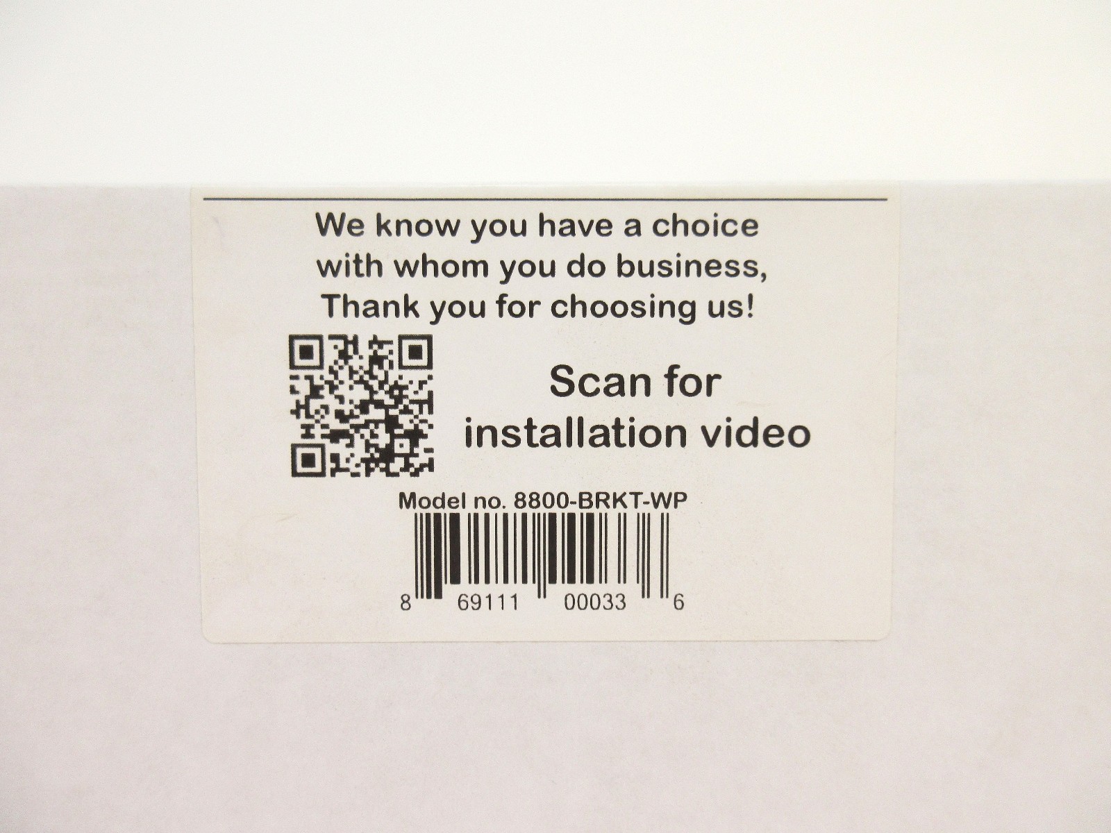 Cisco 8800-BRKT-WP 8800 Series Phone Bracket 8811, 8841, 8851, and 8861