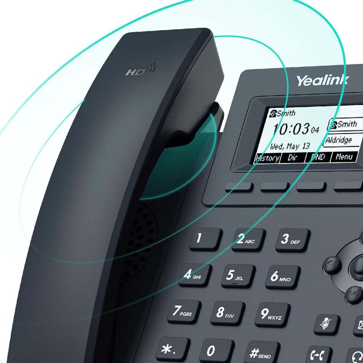 Yealink Sip-T31P IP Phone VoIP PoE 10/100 Business Ethernet