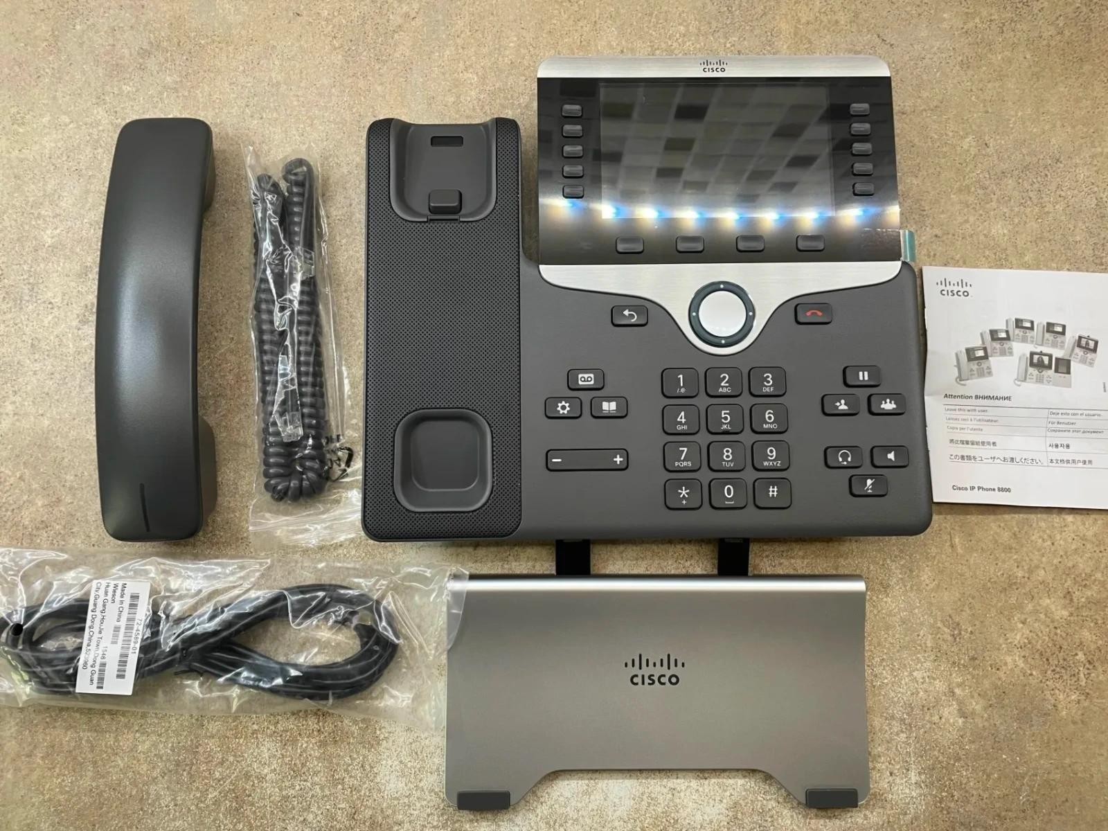 CISCO CP-7916 7916 UC PHONE COLOR EXPANSION MODULE 68-3117-02 W/CABLE