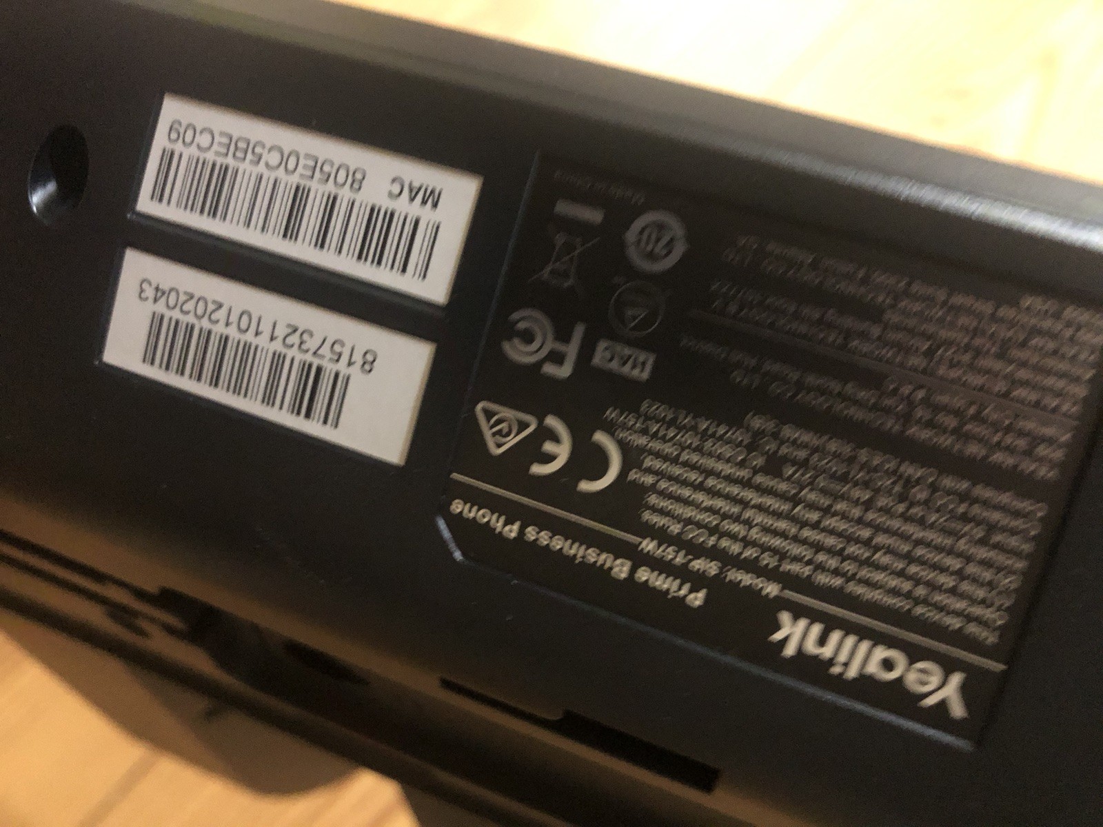 Yealink SIP-T57W Prime Business Phone T57W VoIP (Verizon) READ