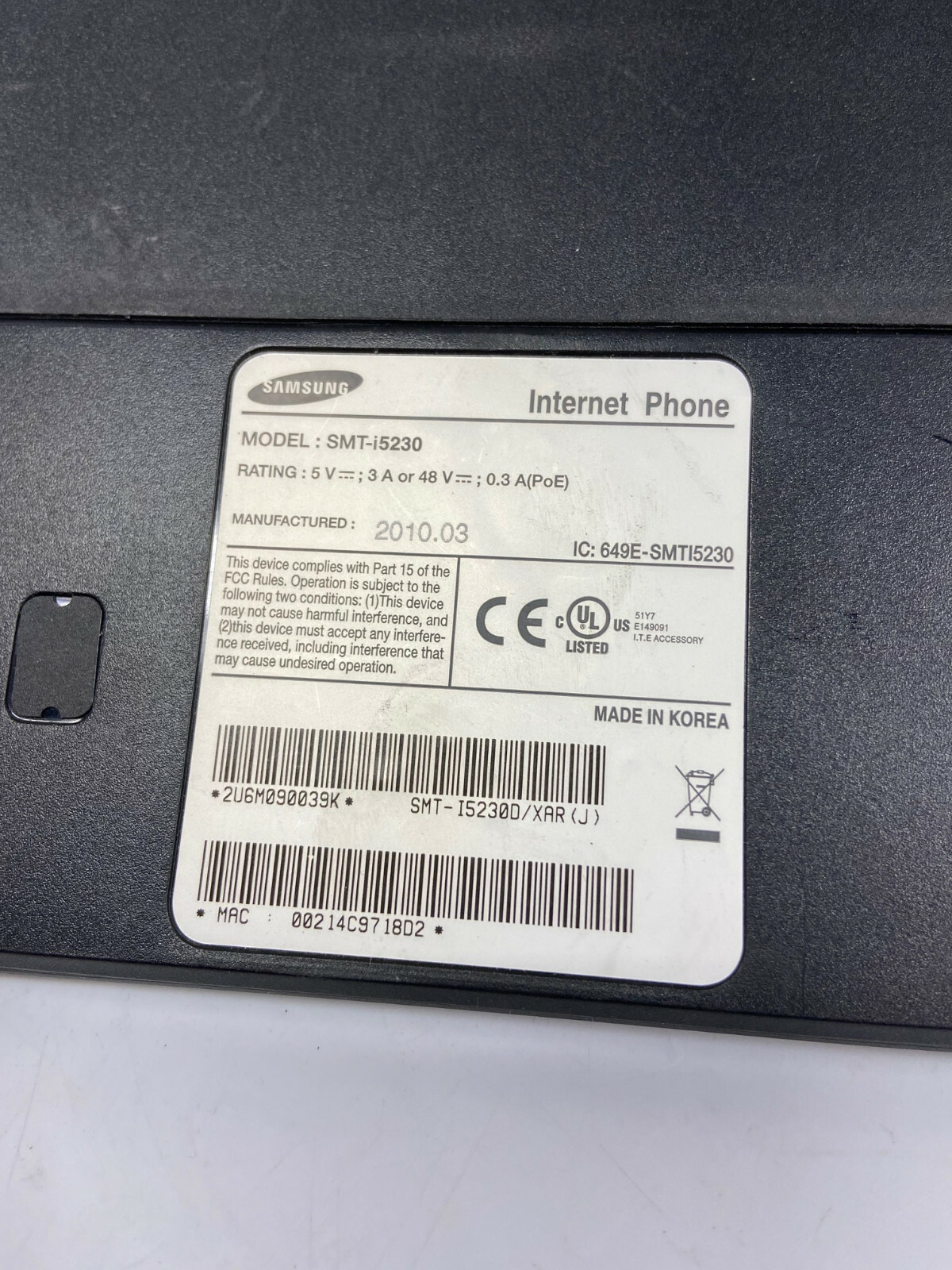 Samsung OfficeServ SMT-i5230 5B IP Telephone (Scratched LCD)