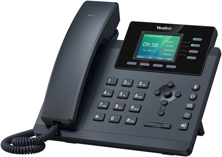 10 Pack Yealink SIP-T34W-PWR Entry Level IP Phone + Power Supply SIP-T34W 4 VoIP