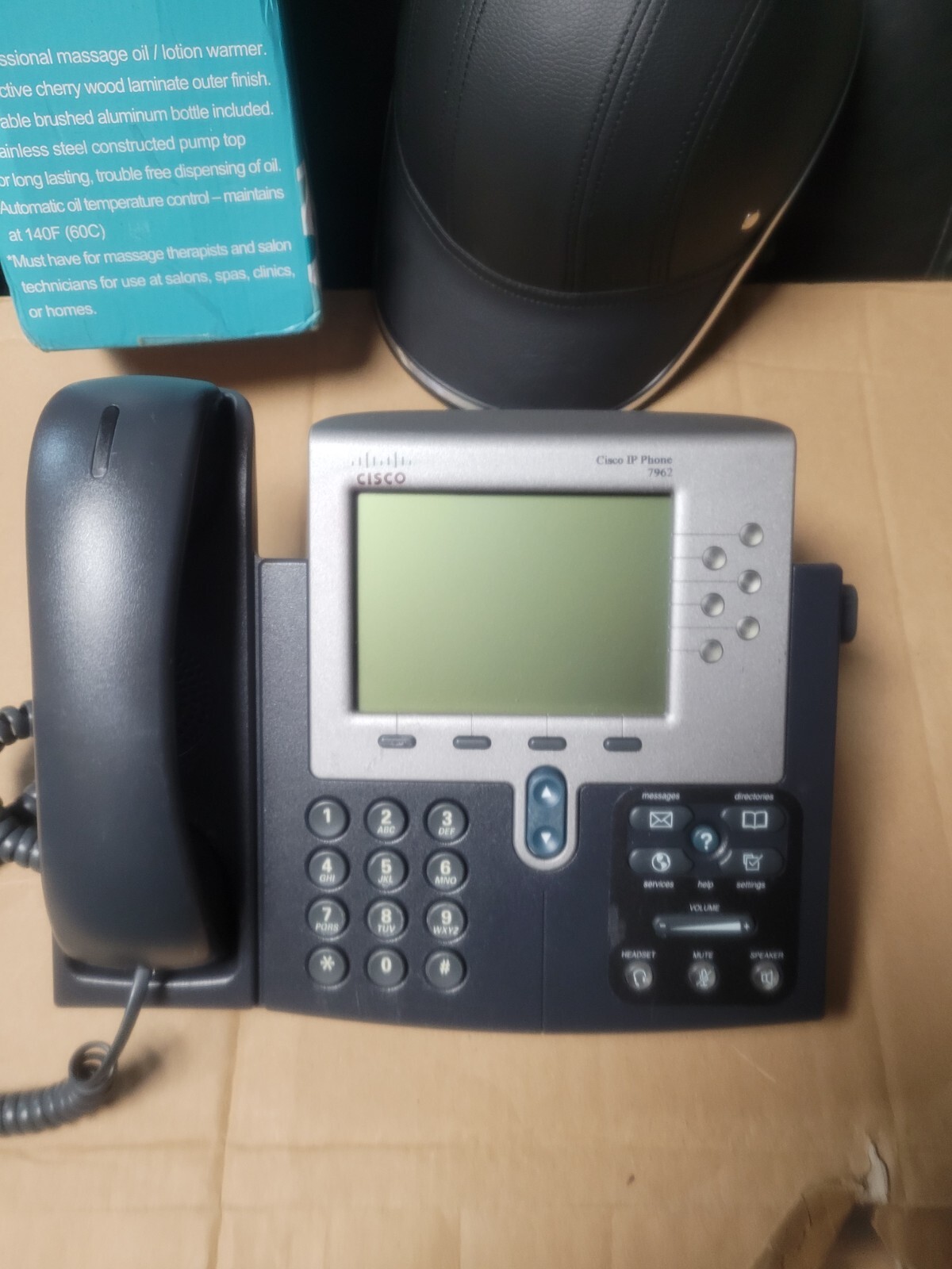 Cisco 7962G Unified IP Phone PoE – AC Power Supply Not Included