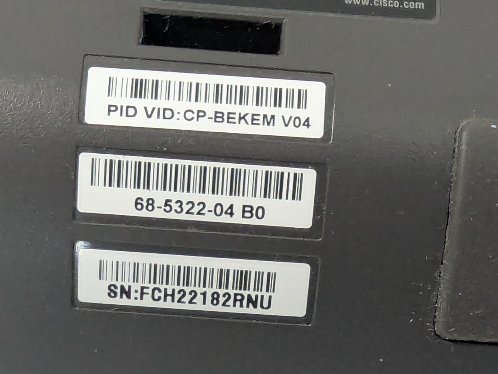 Cisco CP-8861-K9 v07 VoIP Business Color Desk Phone + CP-BEKEM Key Expansion