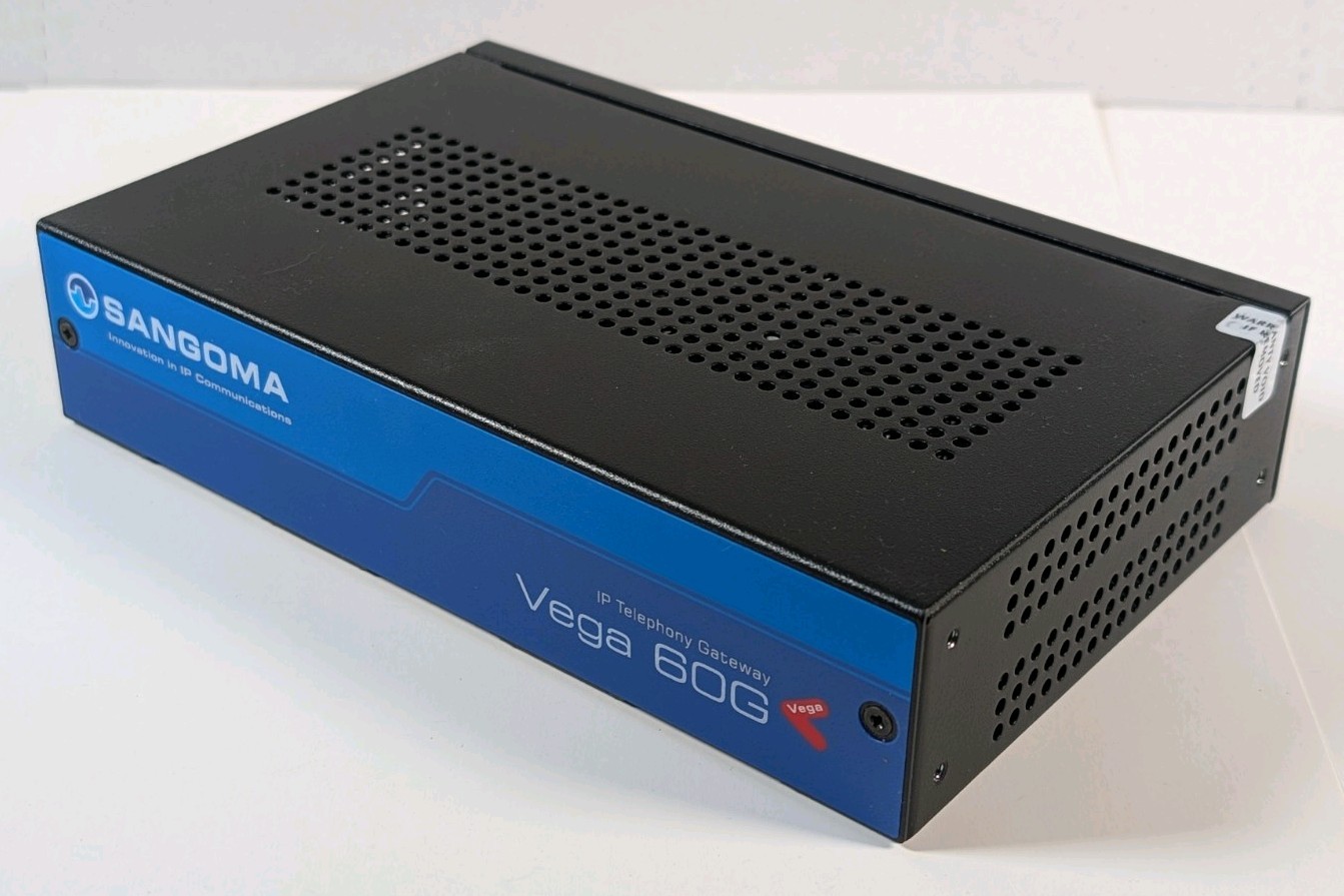 Sangoma IP Telephony Gateway | Vega 60G, 4-Port FXS, Unit Only