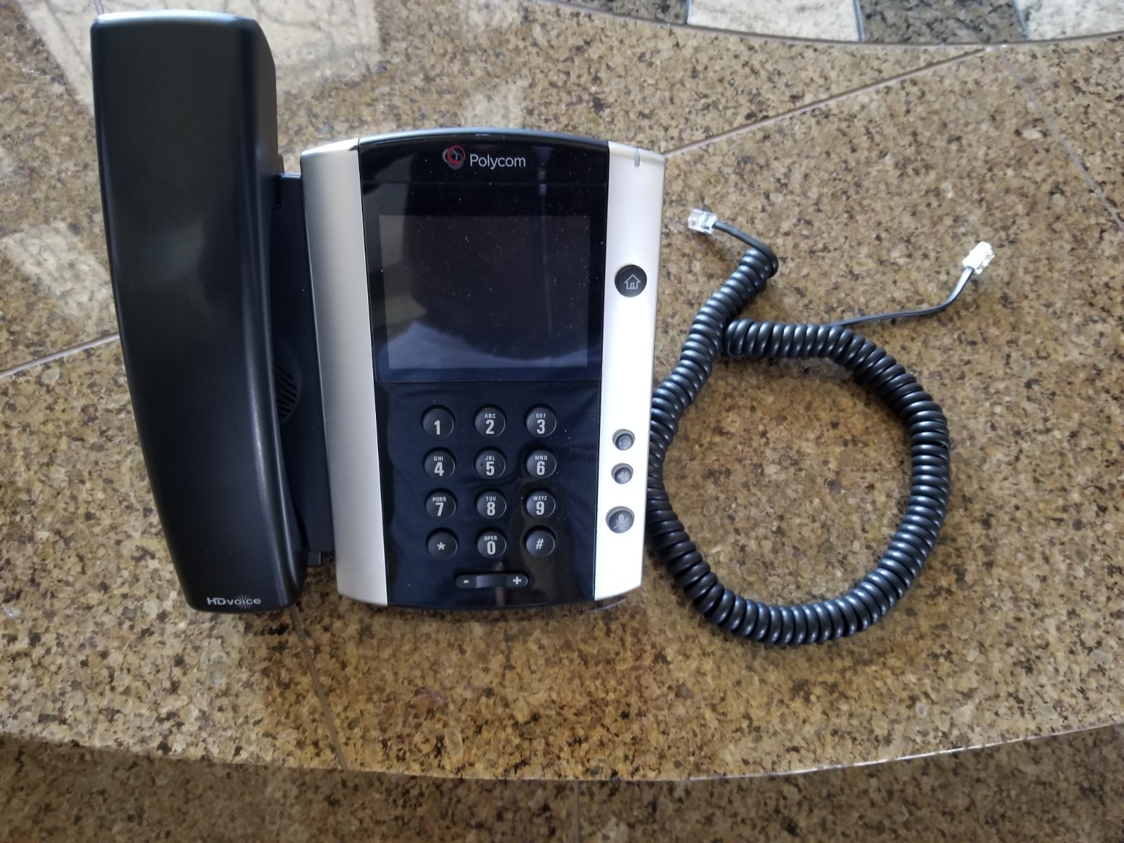 Polycom VVX 501 VoIP Touchscreen Desktop Phone Parts Only