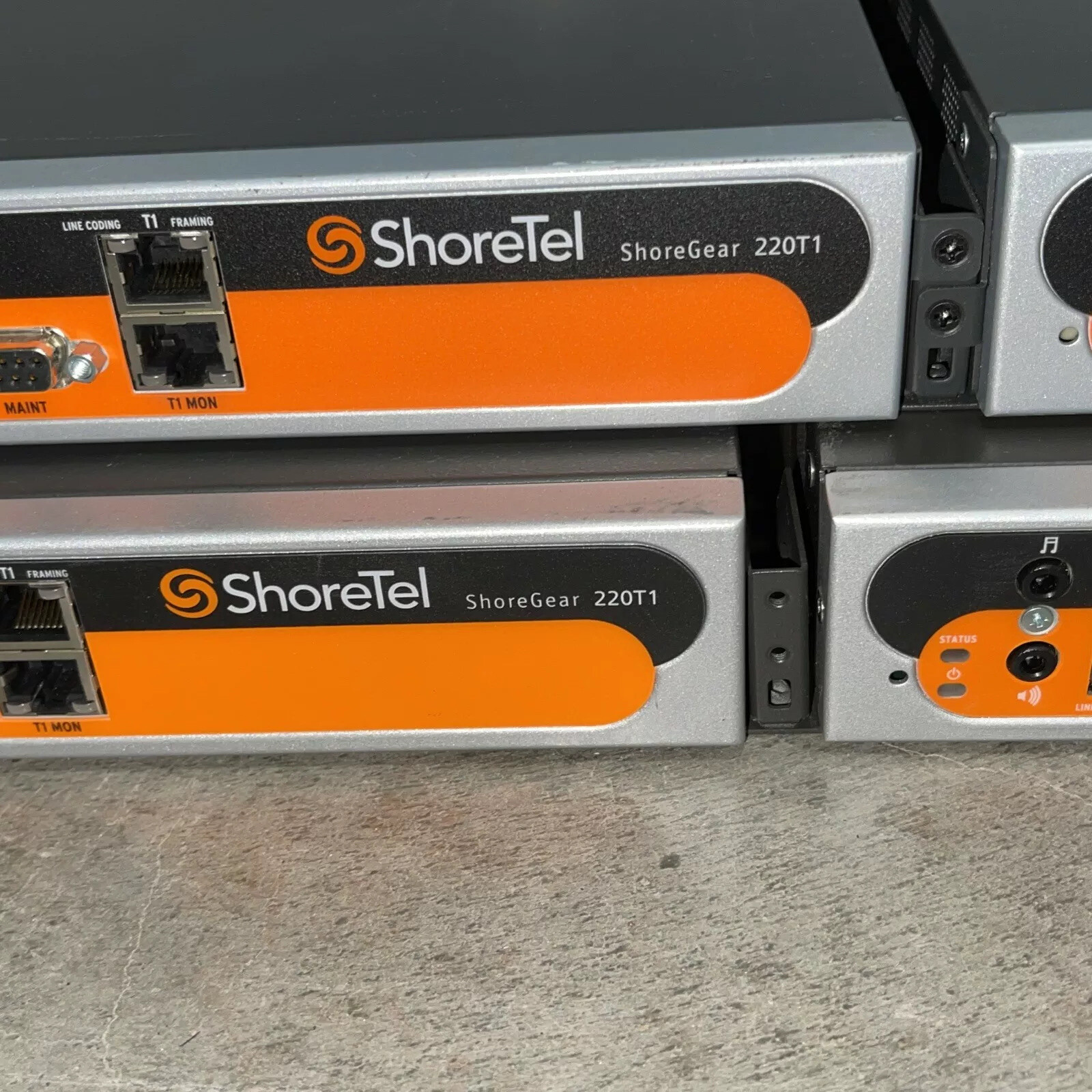Lot Of(4) ShoreTel ShoreGear SG220T1 – 220T1 Voice Switch