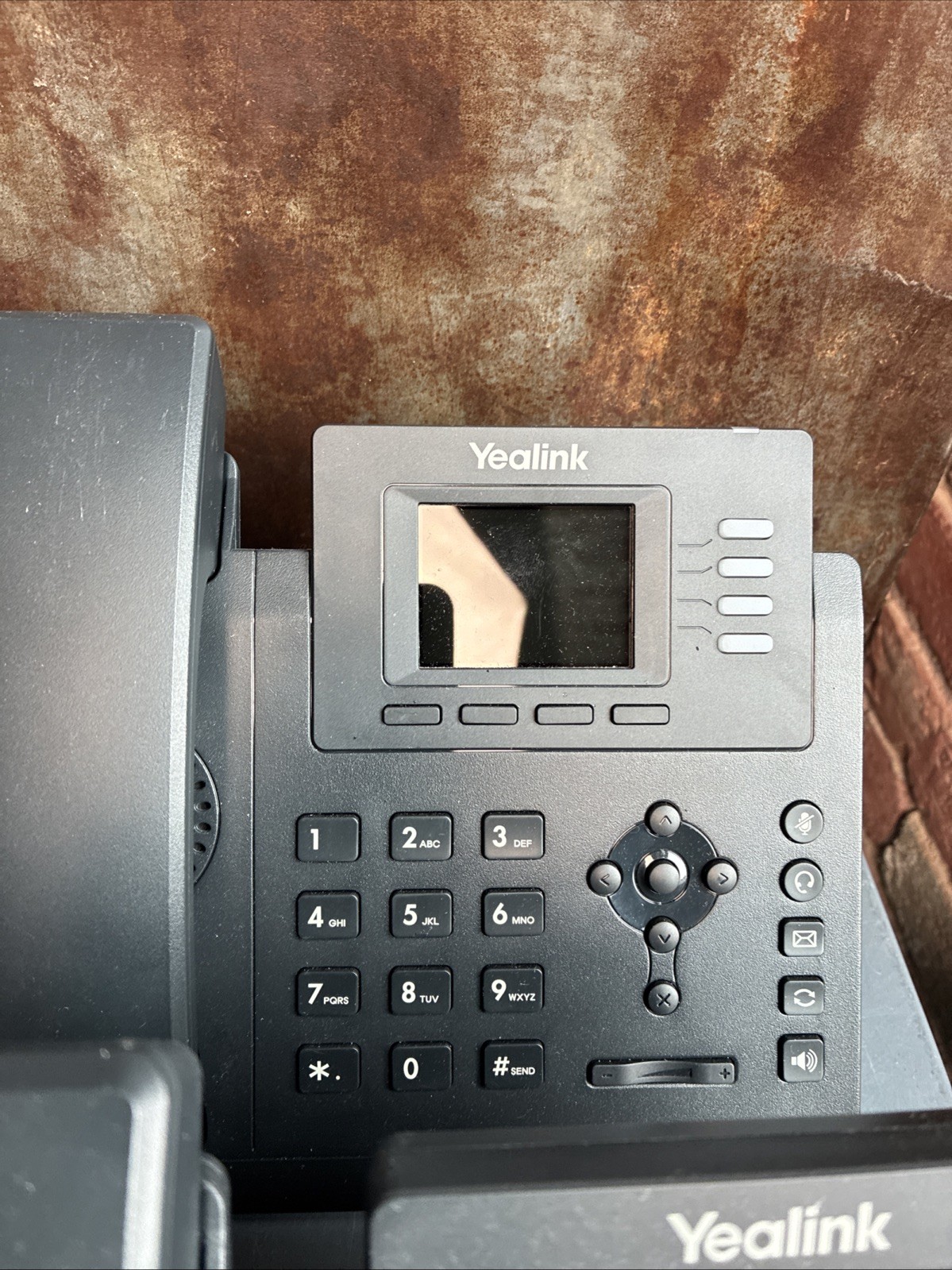 Lot of Four Yealink SIP-T33G IP Phone