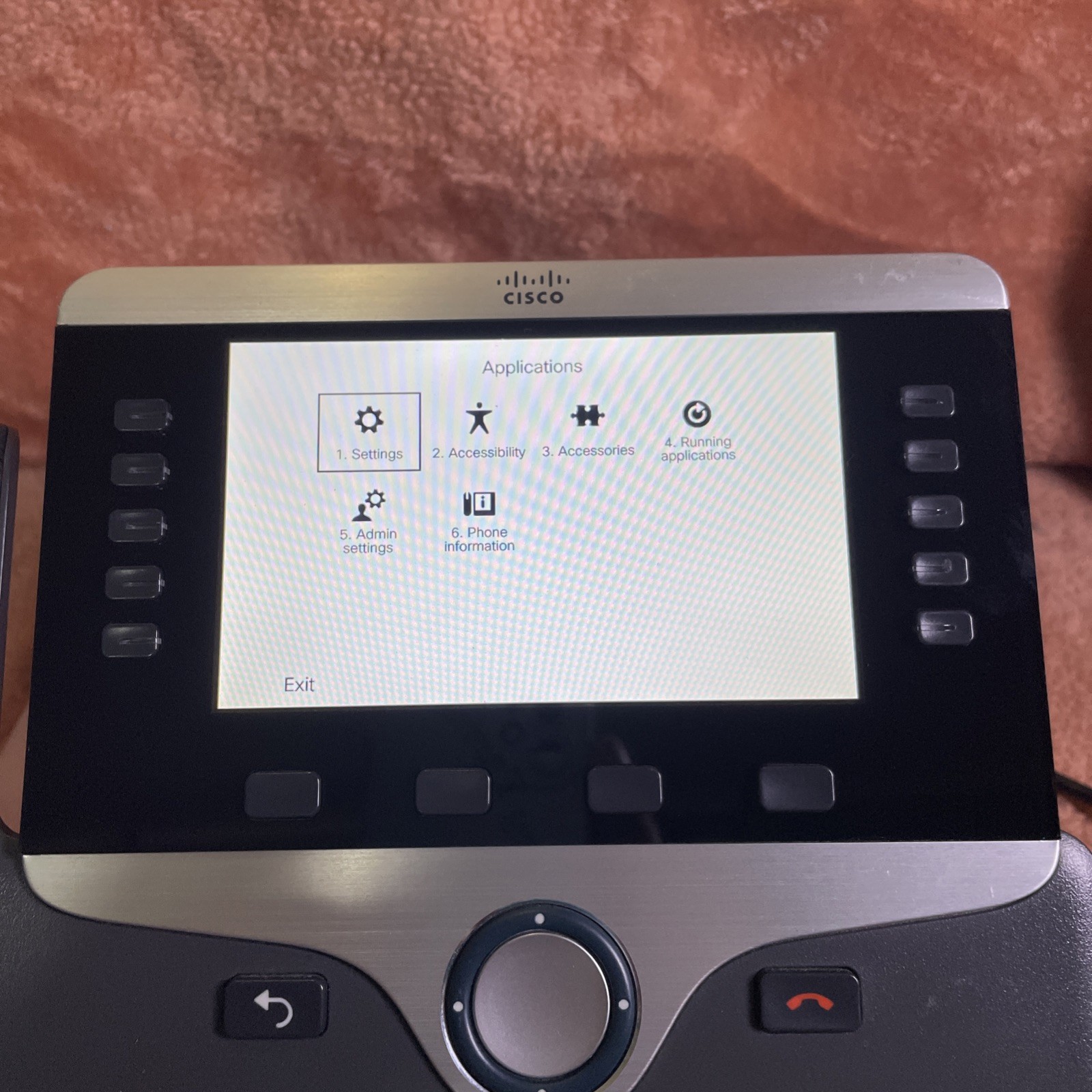 Cisco CP-8811-K9 IP VoIP Phone 8811 Series Phone NO POWER CORD!