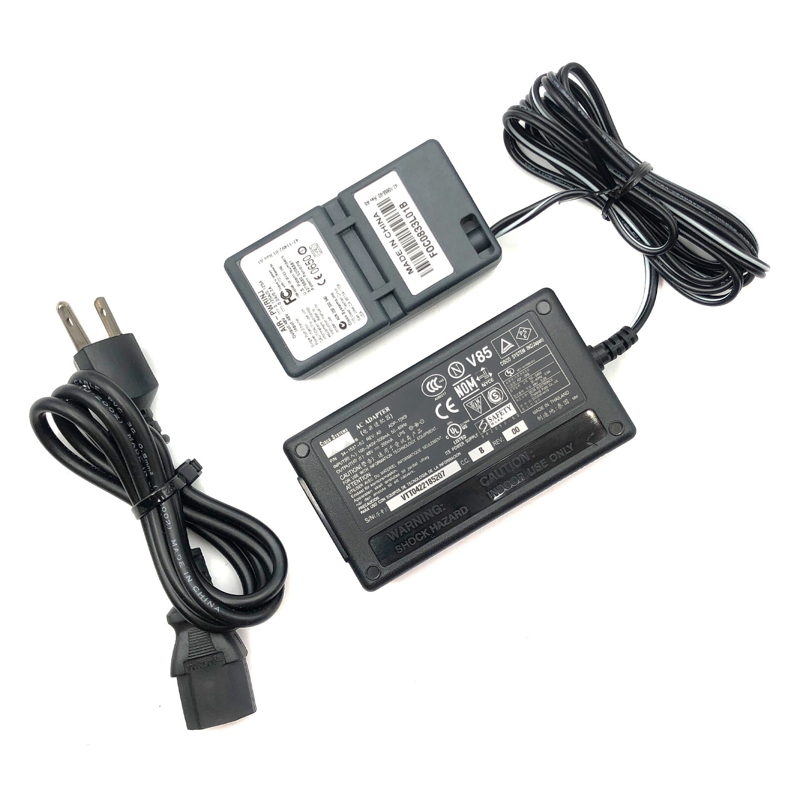 NEW Genuine Cisco PoE Power Kit for IP Phone/Access Point-48V OEM