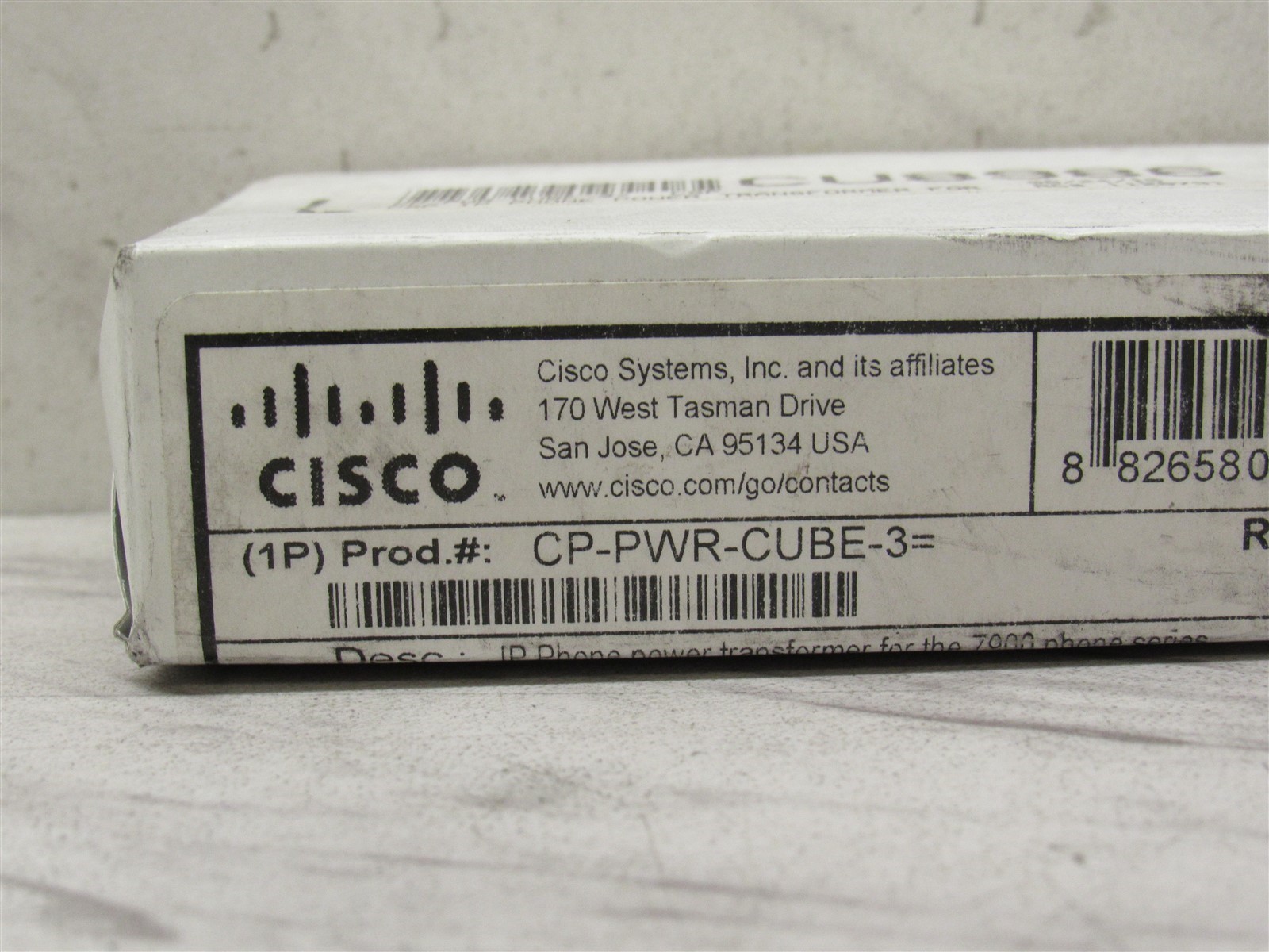 Lot of 10 Open Box Cisco/Delta 341-0206-03 IP Phone AC Adapter CP-PWR-CUBE-3=