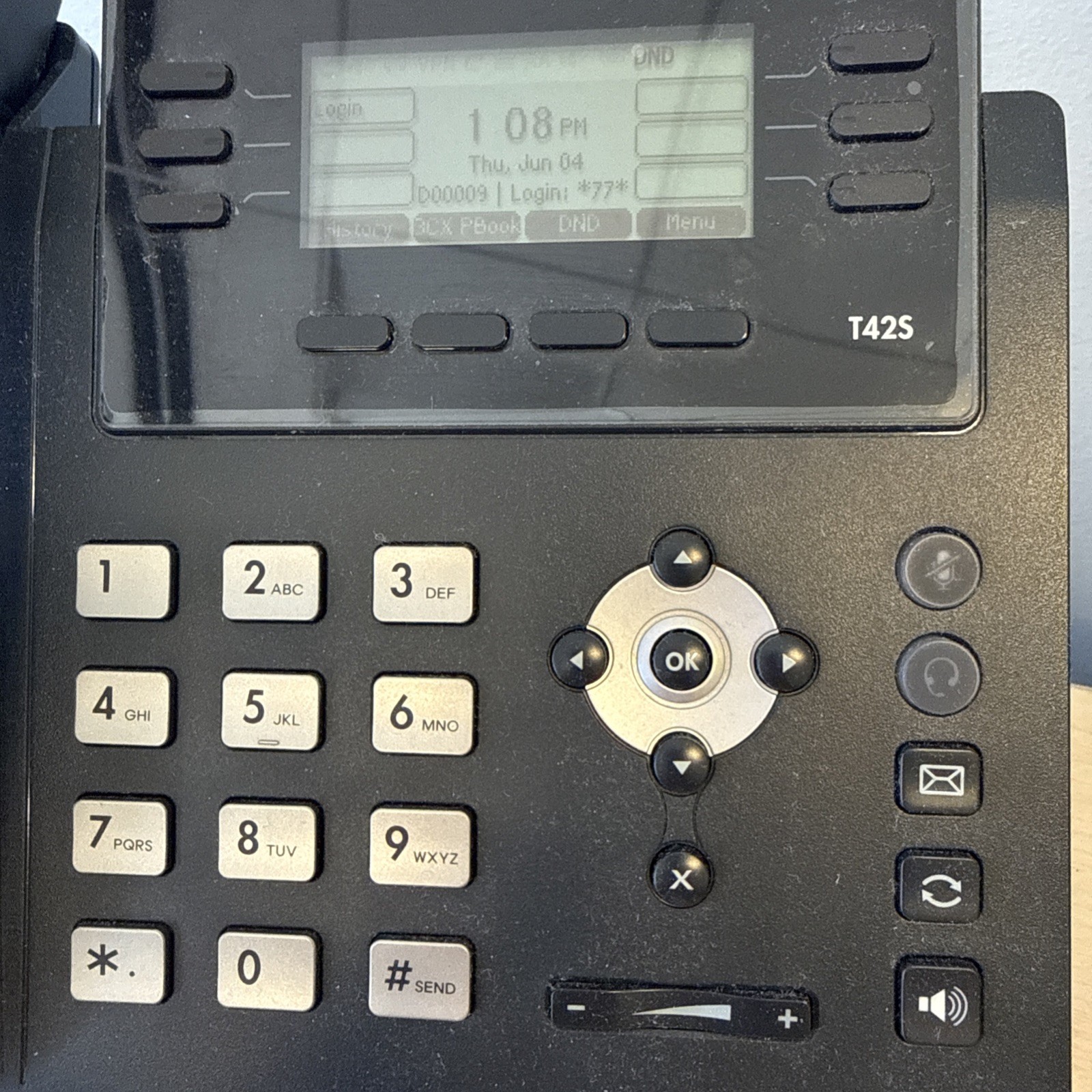 Yealink SIP-T46S IP Phone – Excellent Condition – Black