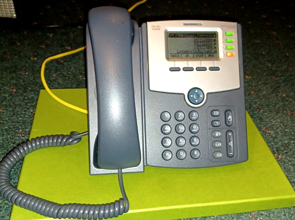 Cisco SPA 504G 4-Line, 2-Port Switch PoE IP Phone