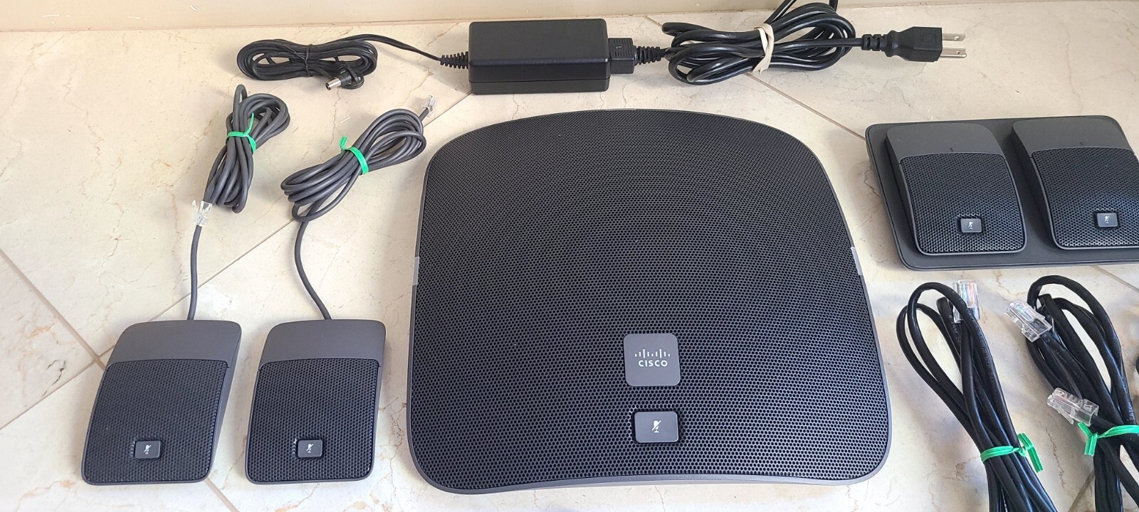 Cisco 8831 Unified IP Conference Phone Kit – CP-8831-K9 – COMPLETE SET! Tested!