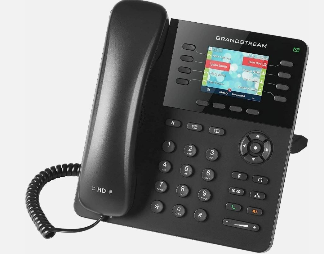 Grandstream GXP2135 VoIP IP Telephone 8 Lines-On Screen