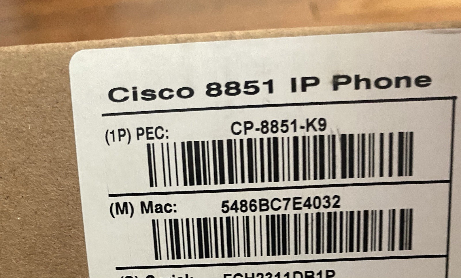 Cisco 8851 K9VoIP Business IP Phone Cisco – Excellent