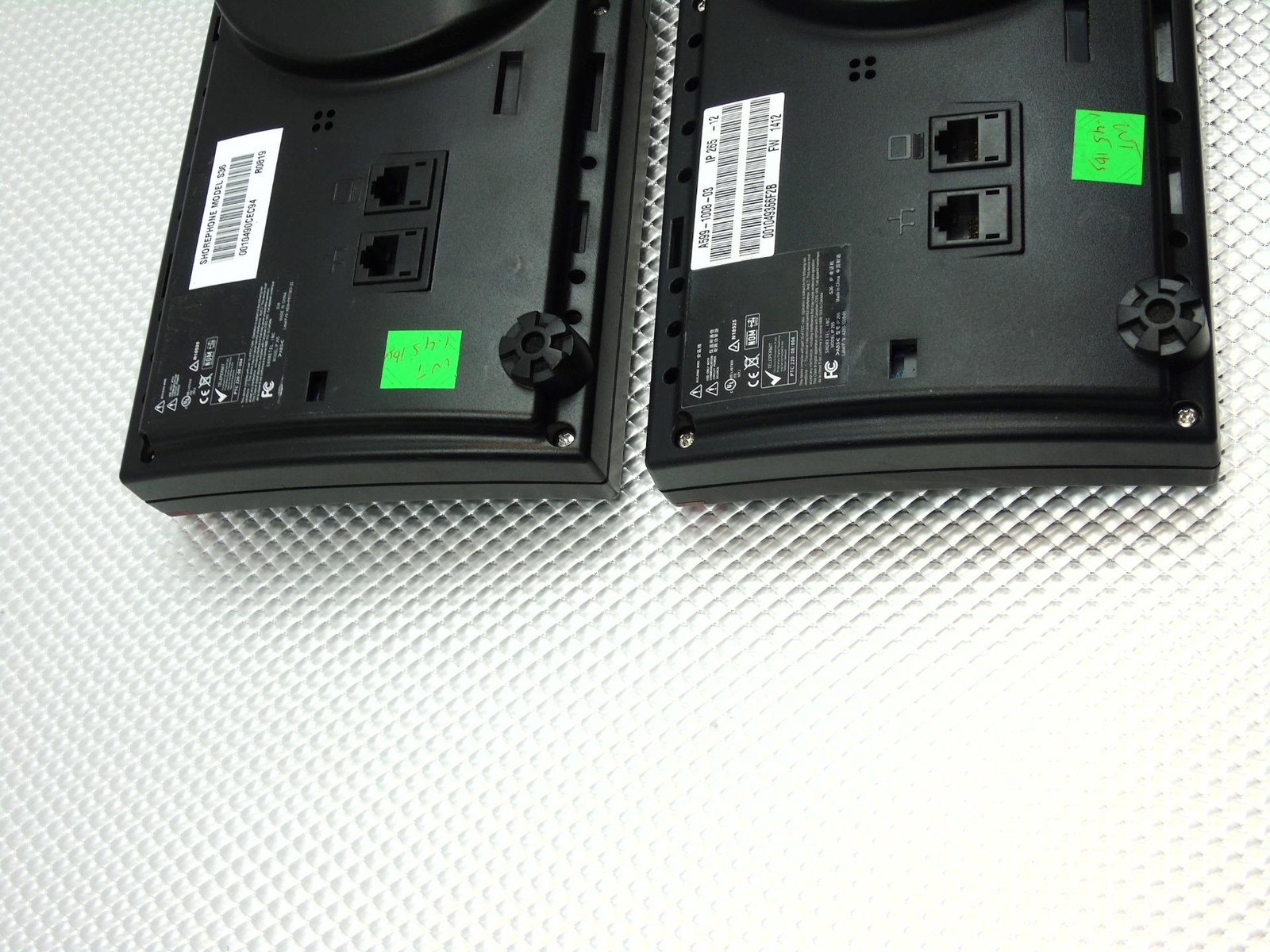 Lot of 2 – ShoreTel IP 265 IP Phone VOIP, Black – (Body ONLY)