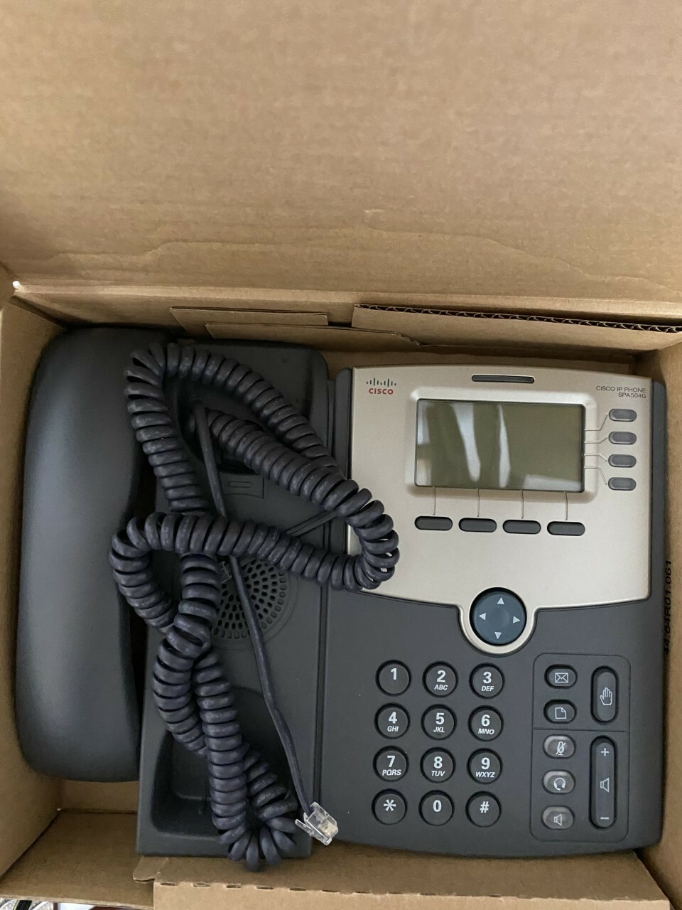 Cisco SPA 504G 4-Line, 2-Port Switch PoE IP Phone