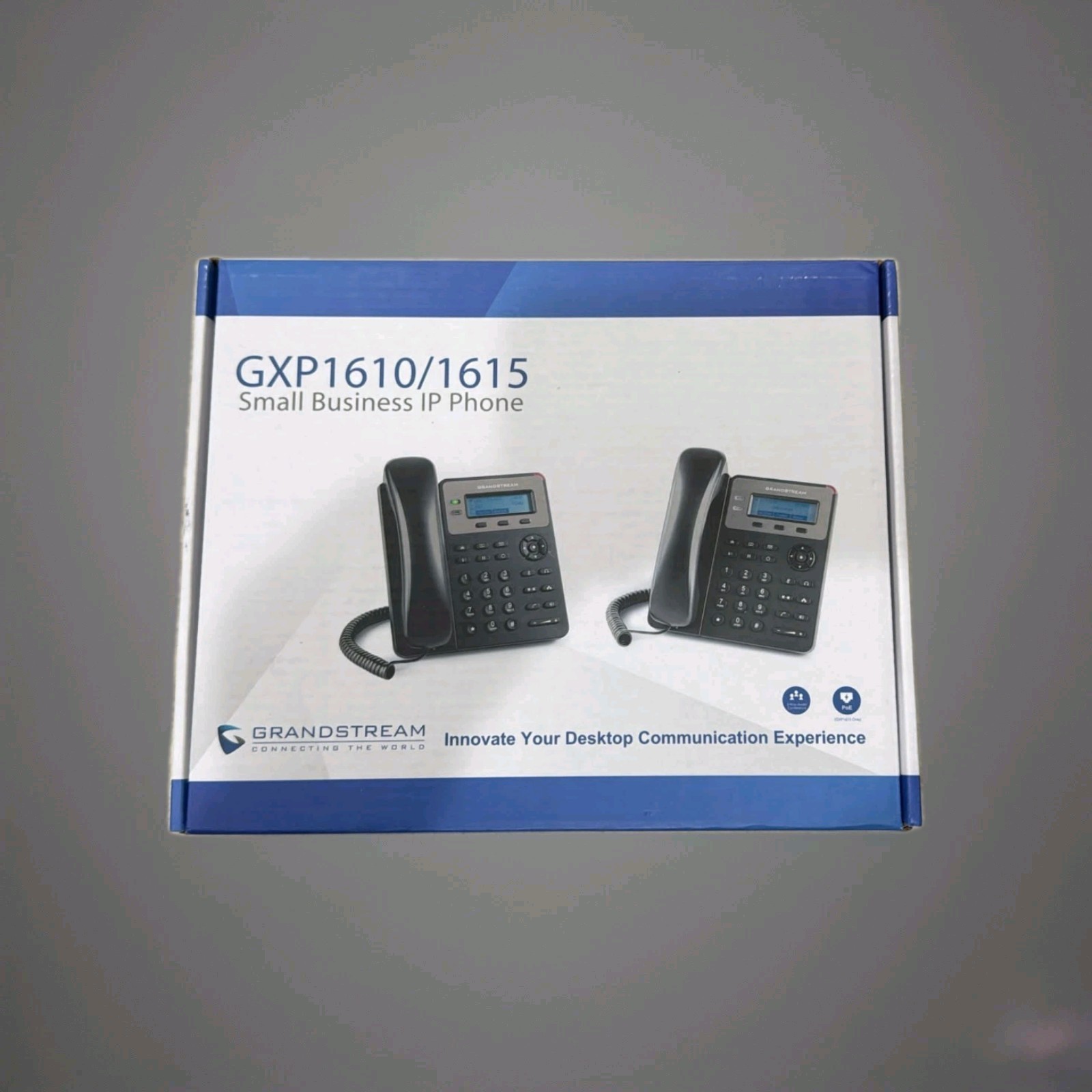 Grandstream GXP1610/1615 IP Phone – Corded Wall Mountable – Black