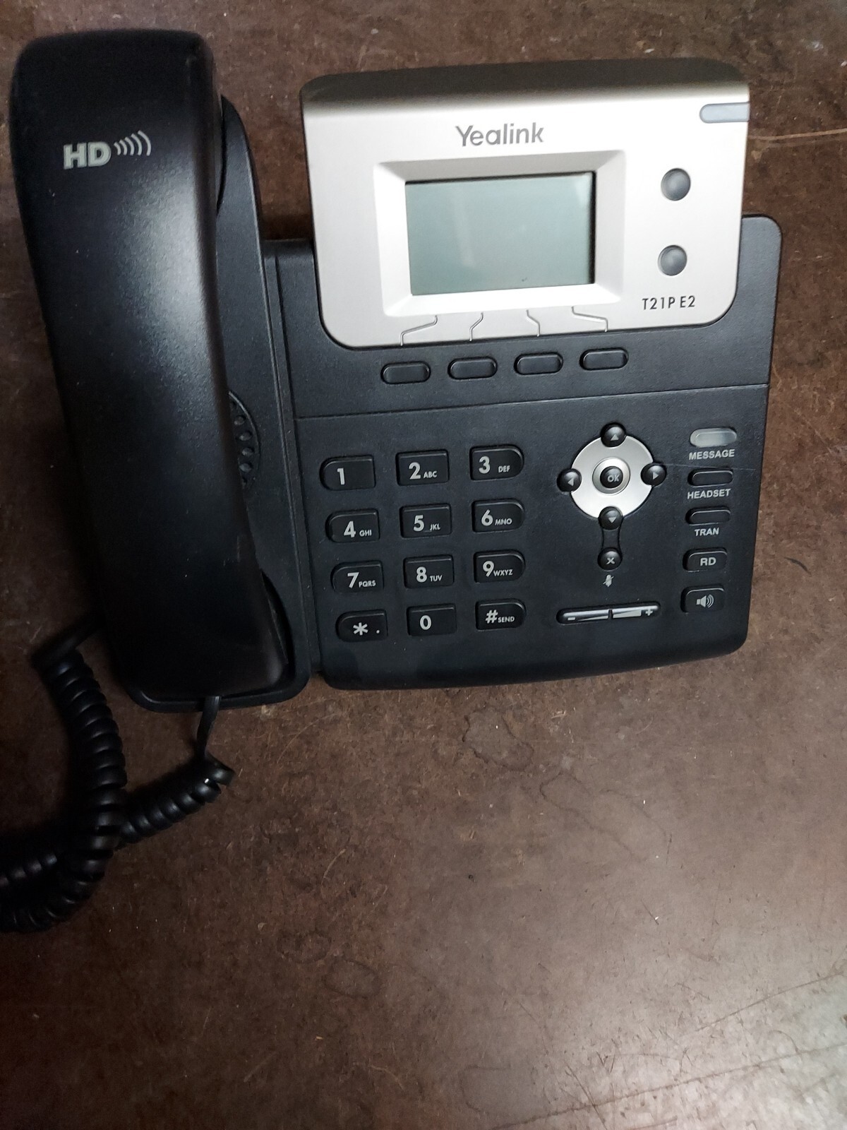 Yealink SIP-T21P E2 Dual-line Entry Level IP Phone