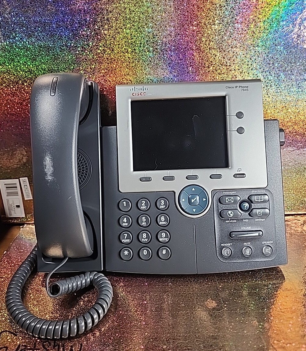 Cisco CP-7945G Gigabit IP Phone Multi Line Unified. C3