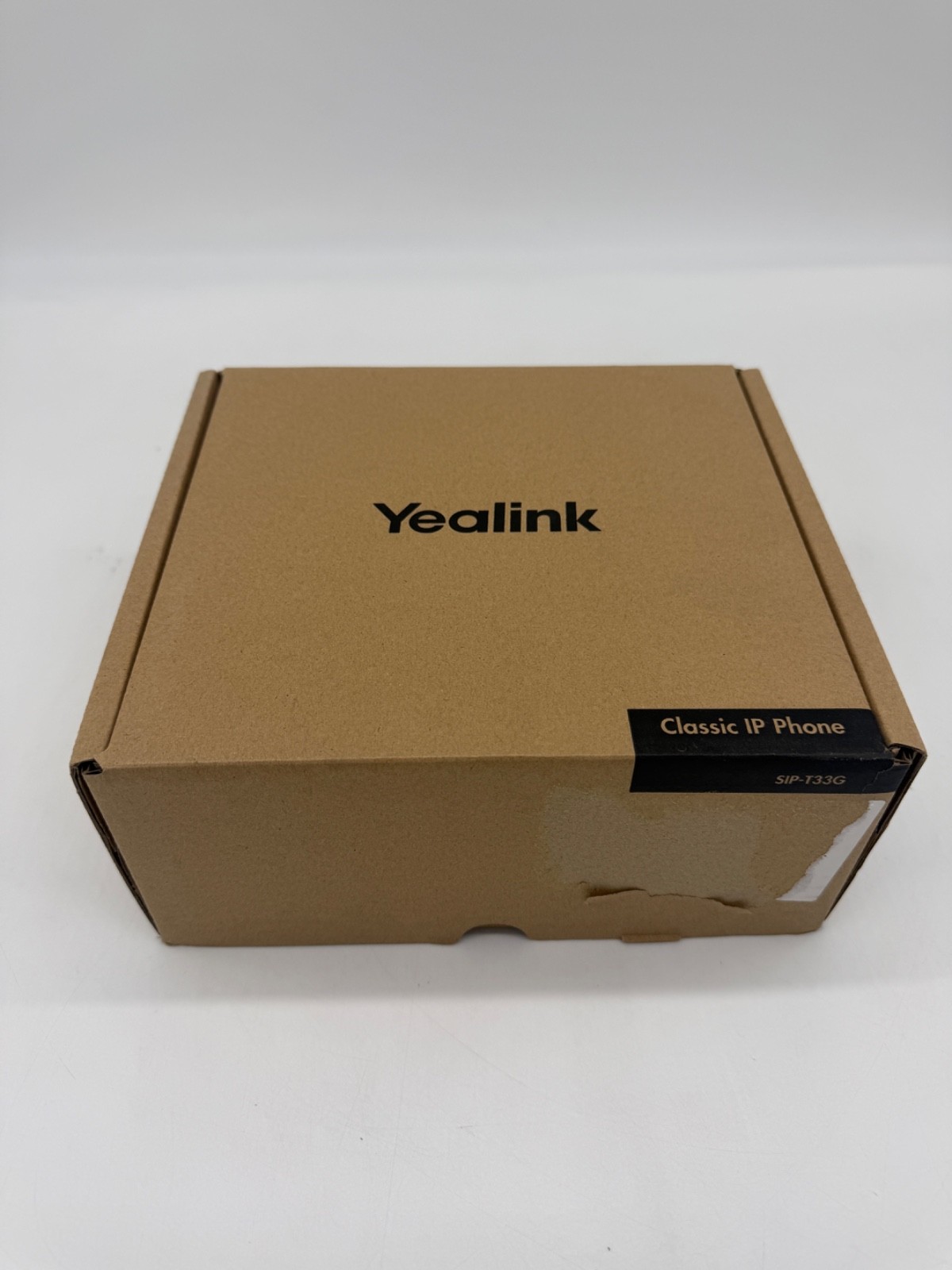 NEW Yealink SIP-T33G V2 Vonage Business 4-Line Gigabit PoE Color IP Phone