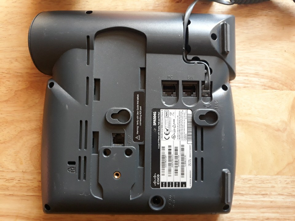 Cisco SPA 504G 4-Line, 2-Port Switch PoE IP Phone