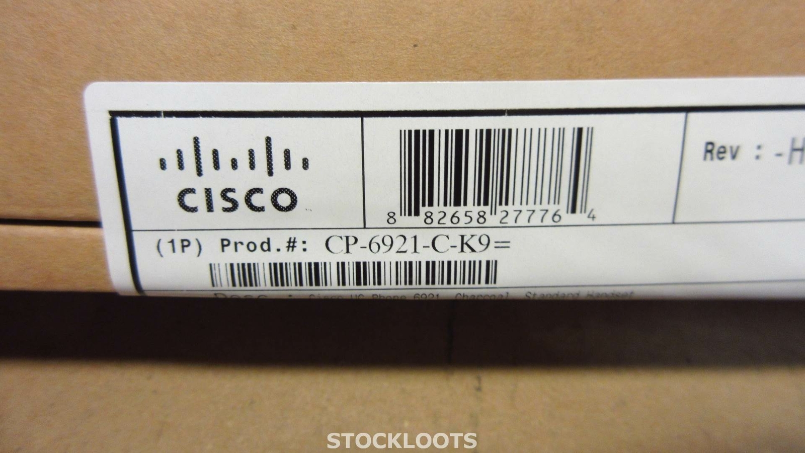 Cisco CP-6921-C-K9 Unified VoIP Desktop Office Phone CP-6921 Black NEW NEW NUOVO