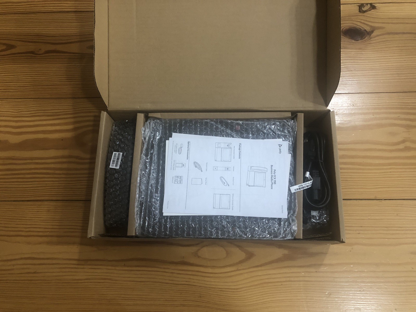POLY 2200-49750-001 CCX 700 Business Media Phone NEW