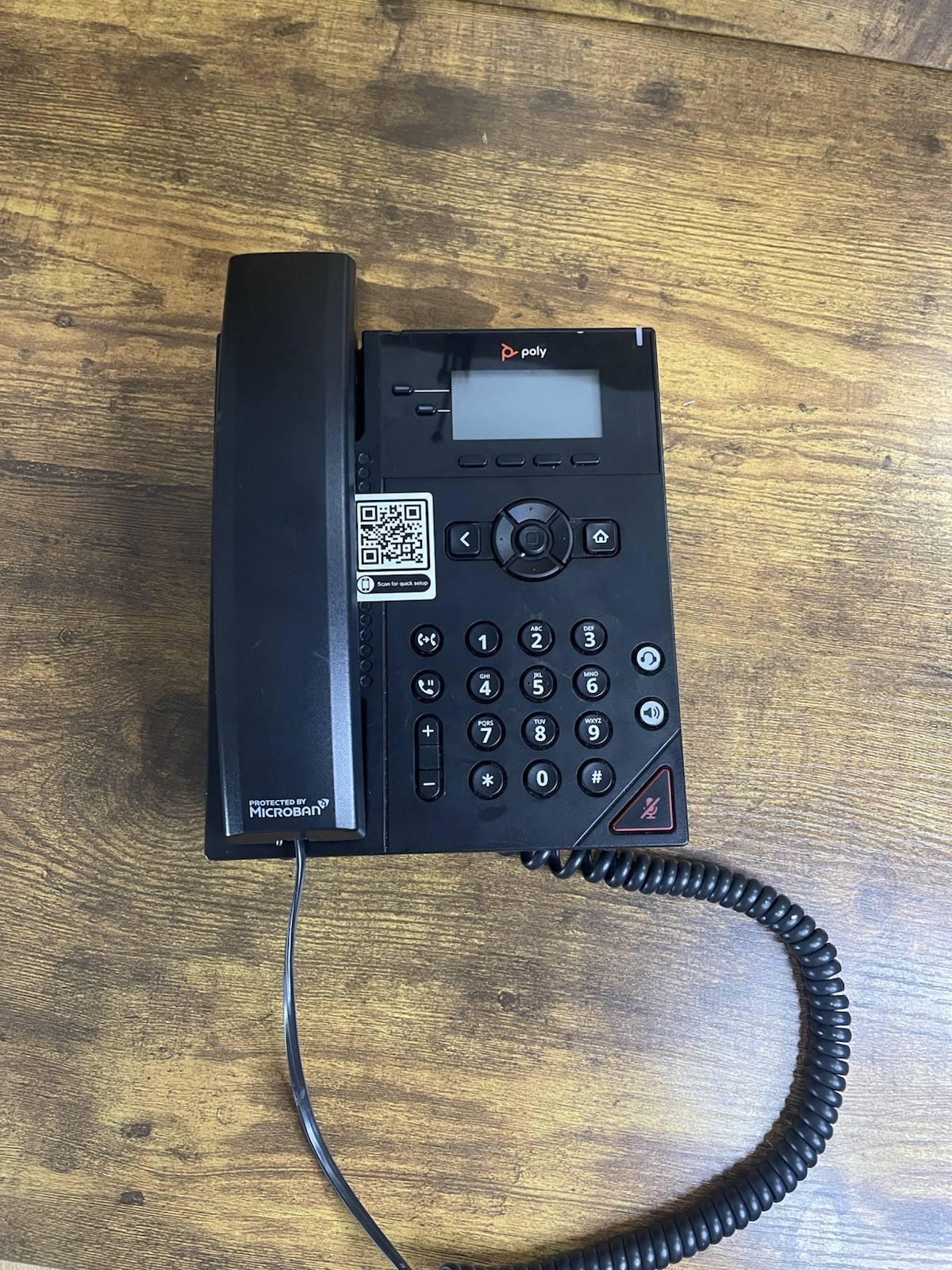 Polycom VVX 150 Business IP Phone – Black Charger does not include