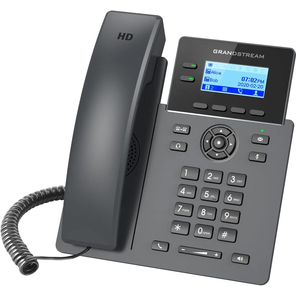 Grandstream GRP2602 IP Phone 2 Line 4 SIP Desktop VoIP
