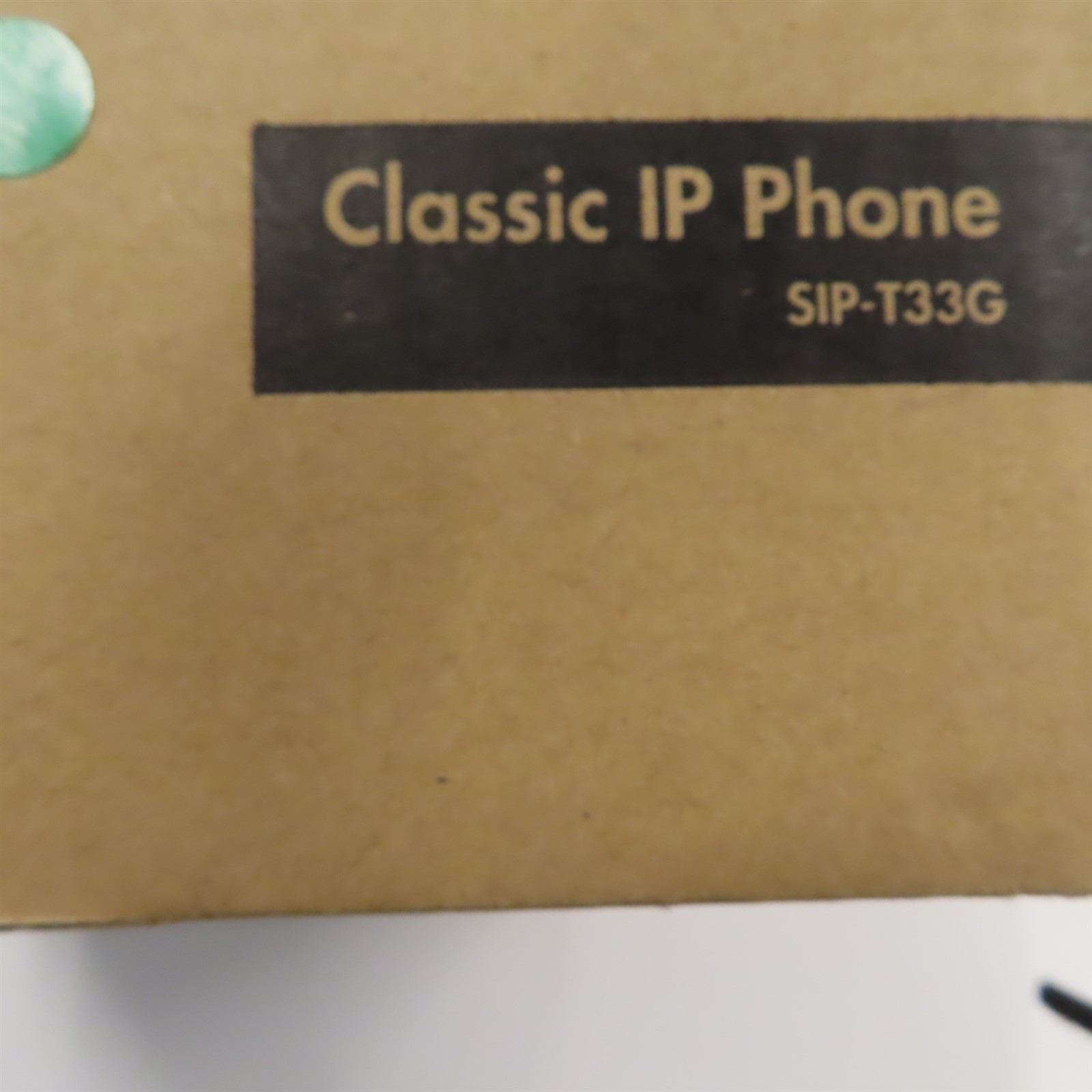 Yealink YEA-SIP-T33G Gigabit Color IP Phone with POE and 3-Inch LCD OEM New