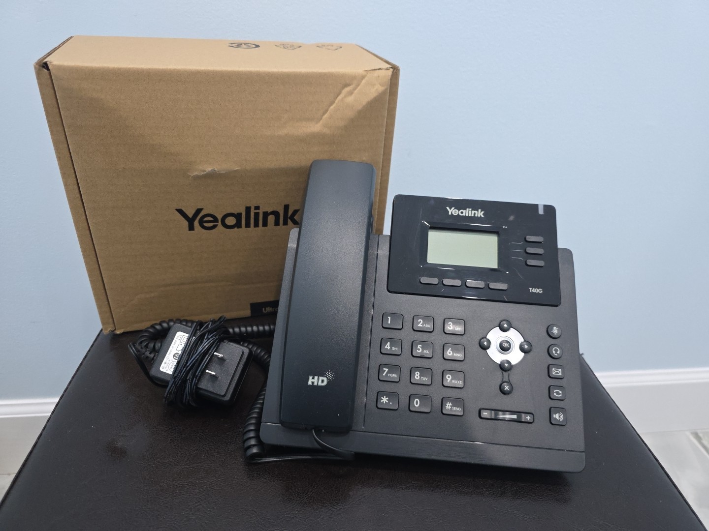 Yealink SIP-T40G Gigabit IP Phone – PoE – Business VoIP Desk Phone