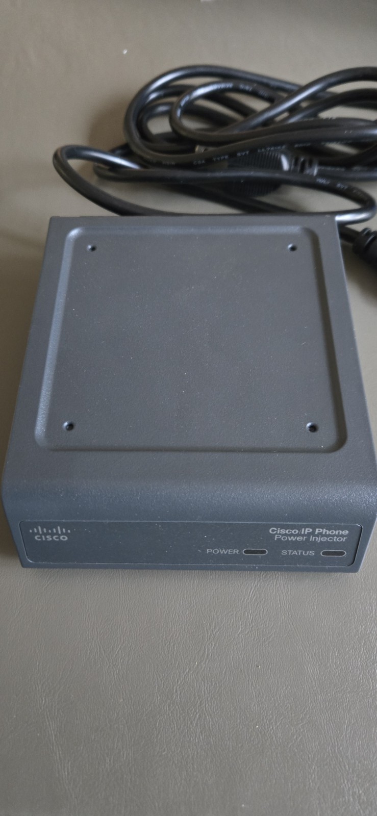 Cisco CP-PWR-INJ Unified IP Phone Power Injector CP-PWR-INJ + Cable