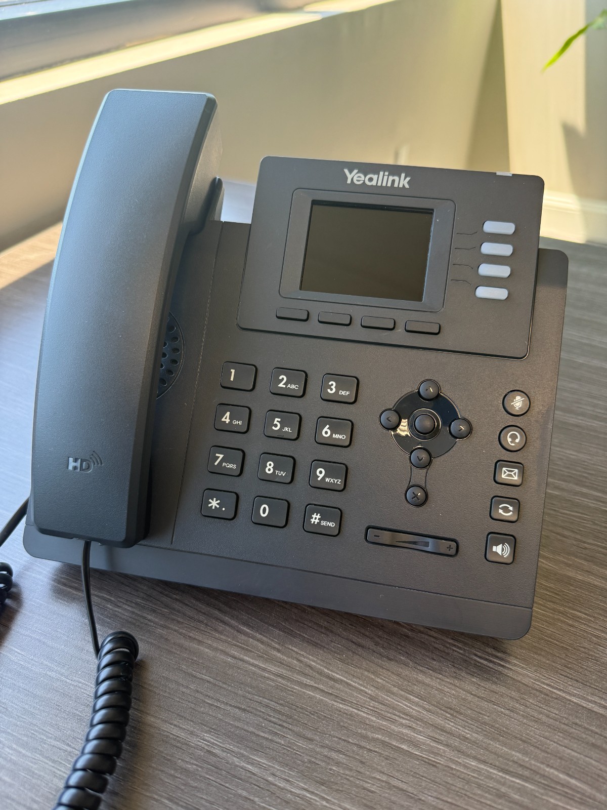 Yealink T33G IP Phone, 4 VoIP Accounts. 2.4-Inch Color Display. Dual-Port…