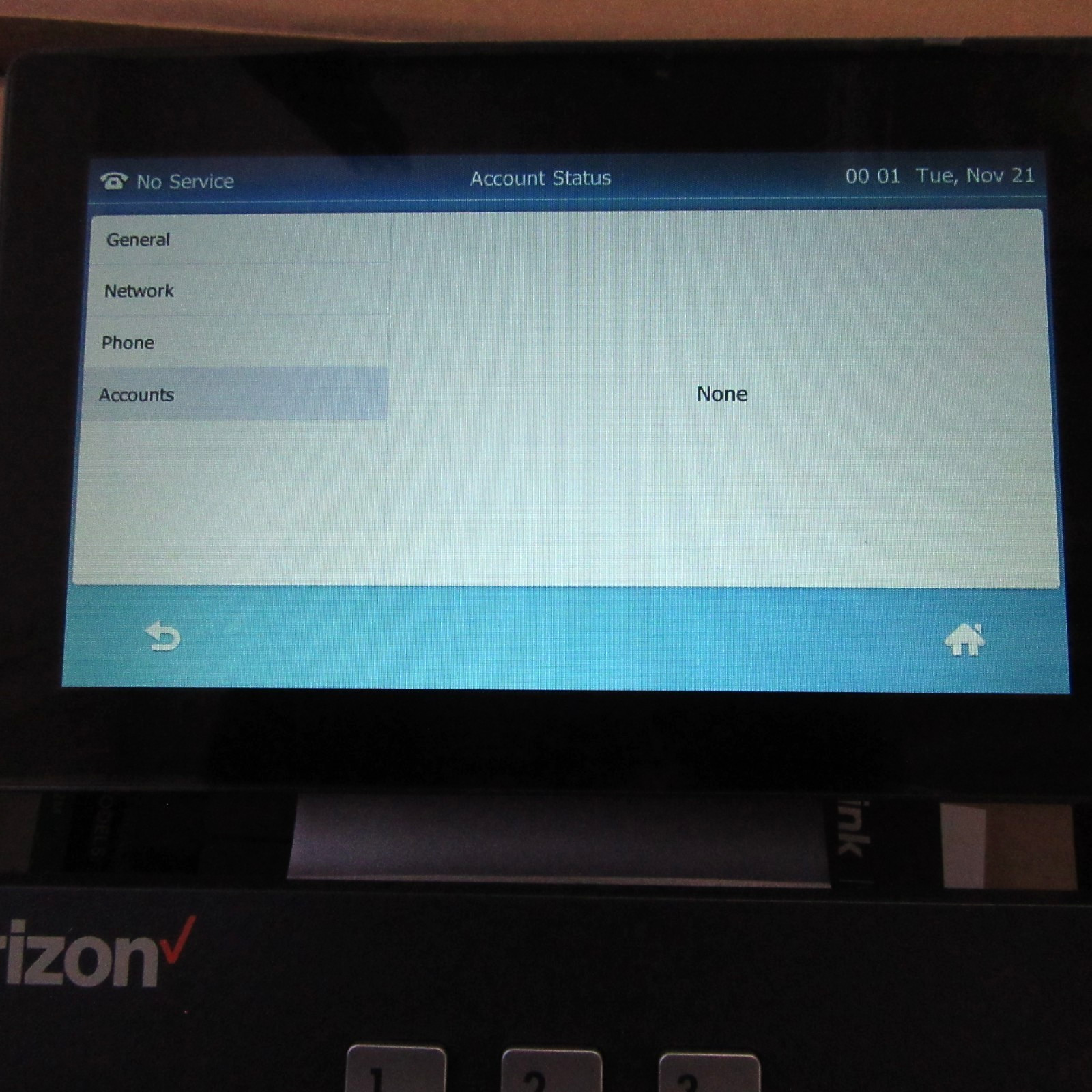YeaLink SIP-T57W IP PoE Phone, Touch Screen, w/ Stand, Verizon Specific T12-C7