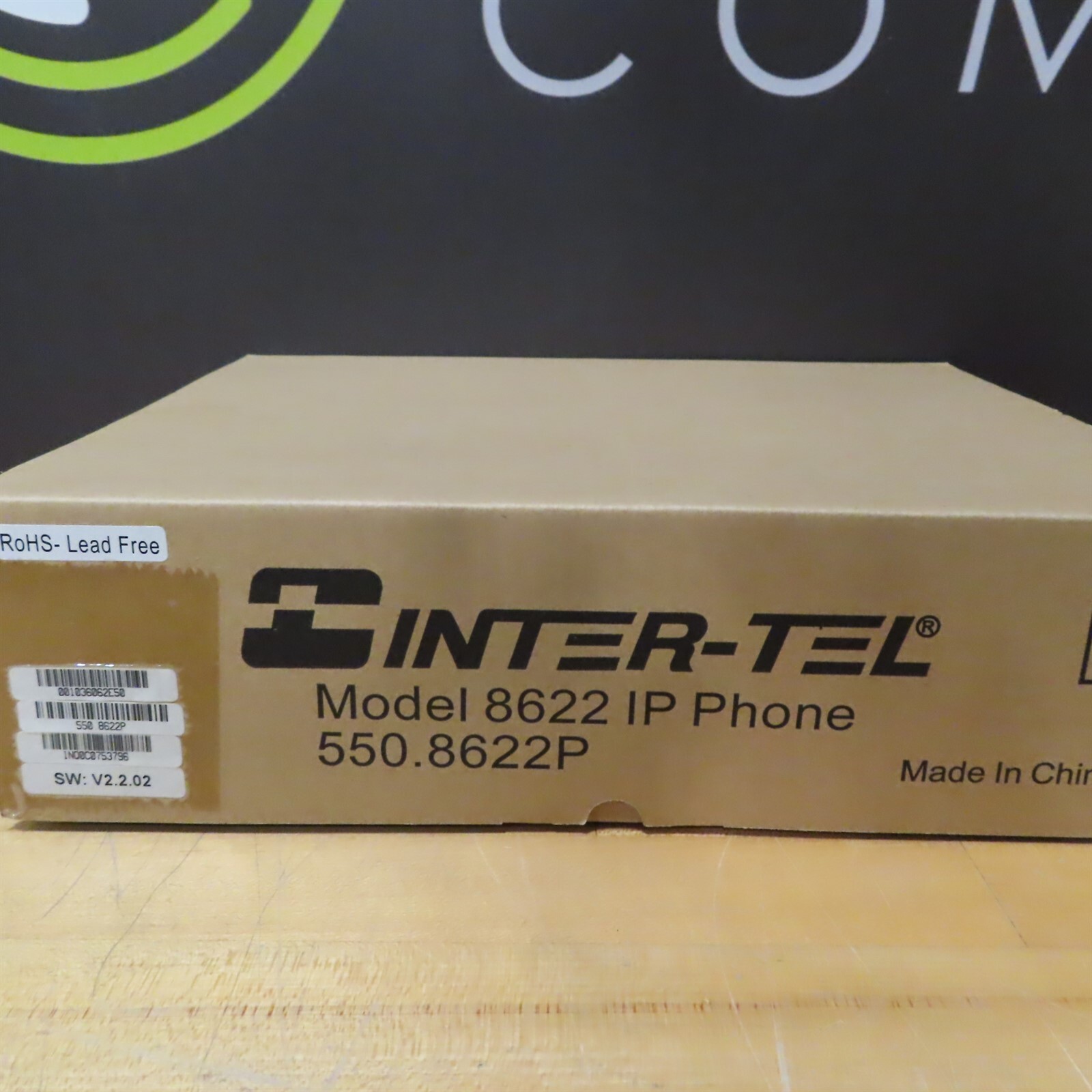 Inter-tel 8622 8622P Axxess 550.8622 Black Display PIIne 550-8622P VOIP New