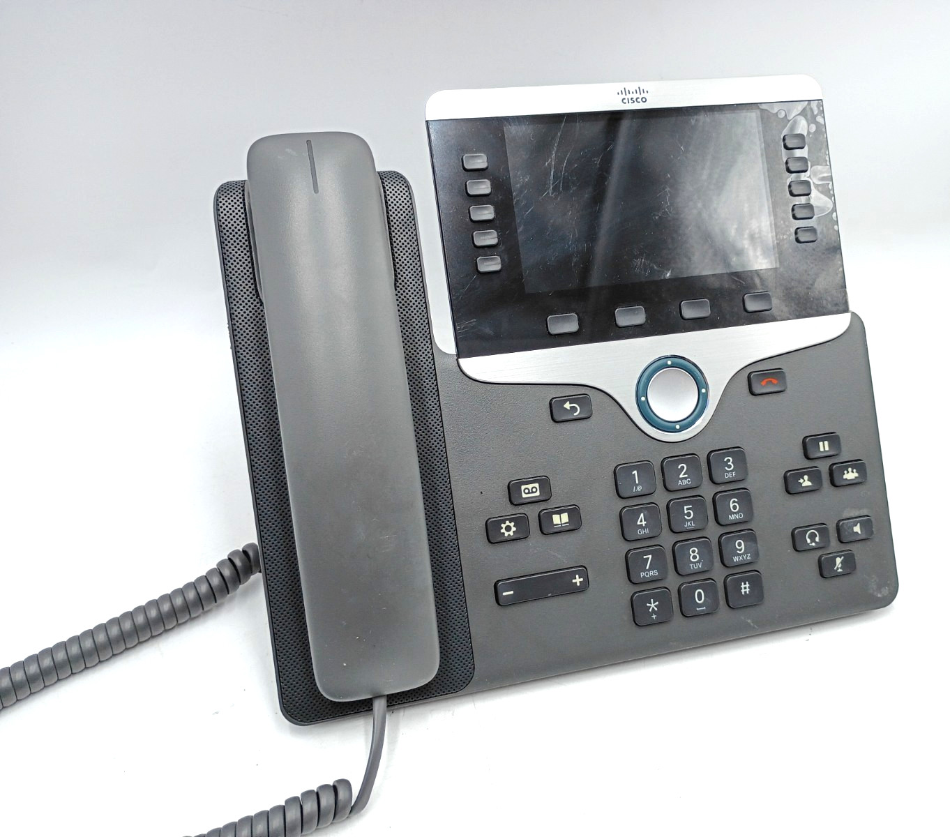 LOT OF 14 WORKING Cisco 8841 CP-8841 IP Phone Charcoal GREAT CONDITION