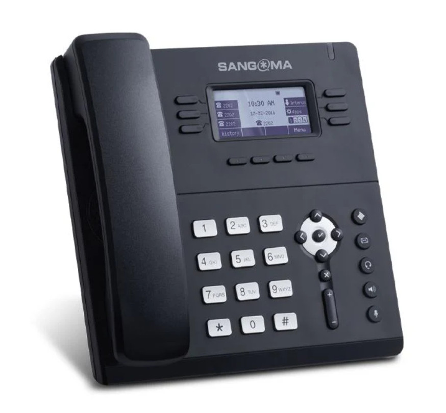 Sangoma S5406 Gigabit IP Phone (PHON-S505) with POE & Dual Gigabit Ethernet