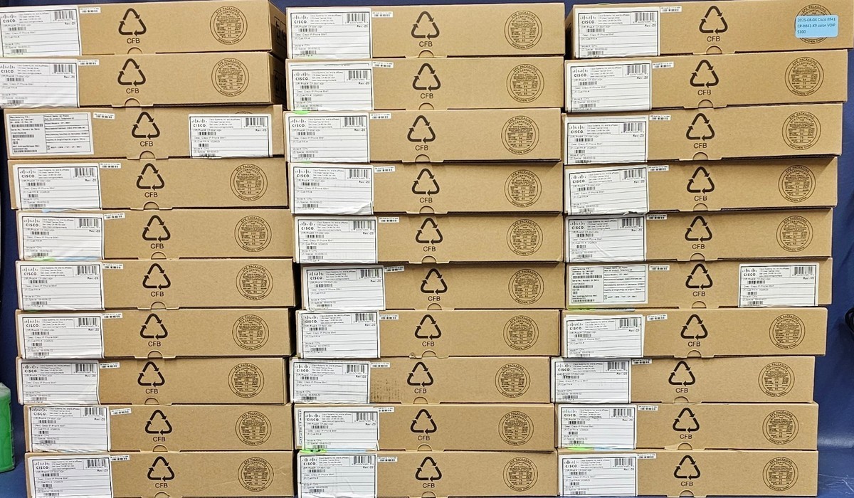 LOT of 15x – NIB – Cisco CP-7945 IP Phone Business 2 Lines VoIP Phone