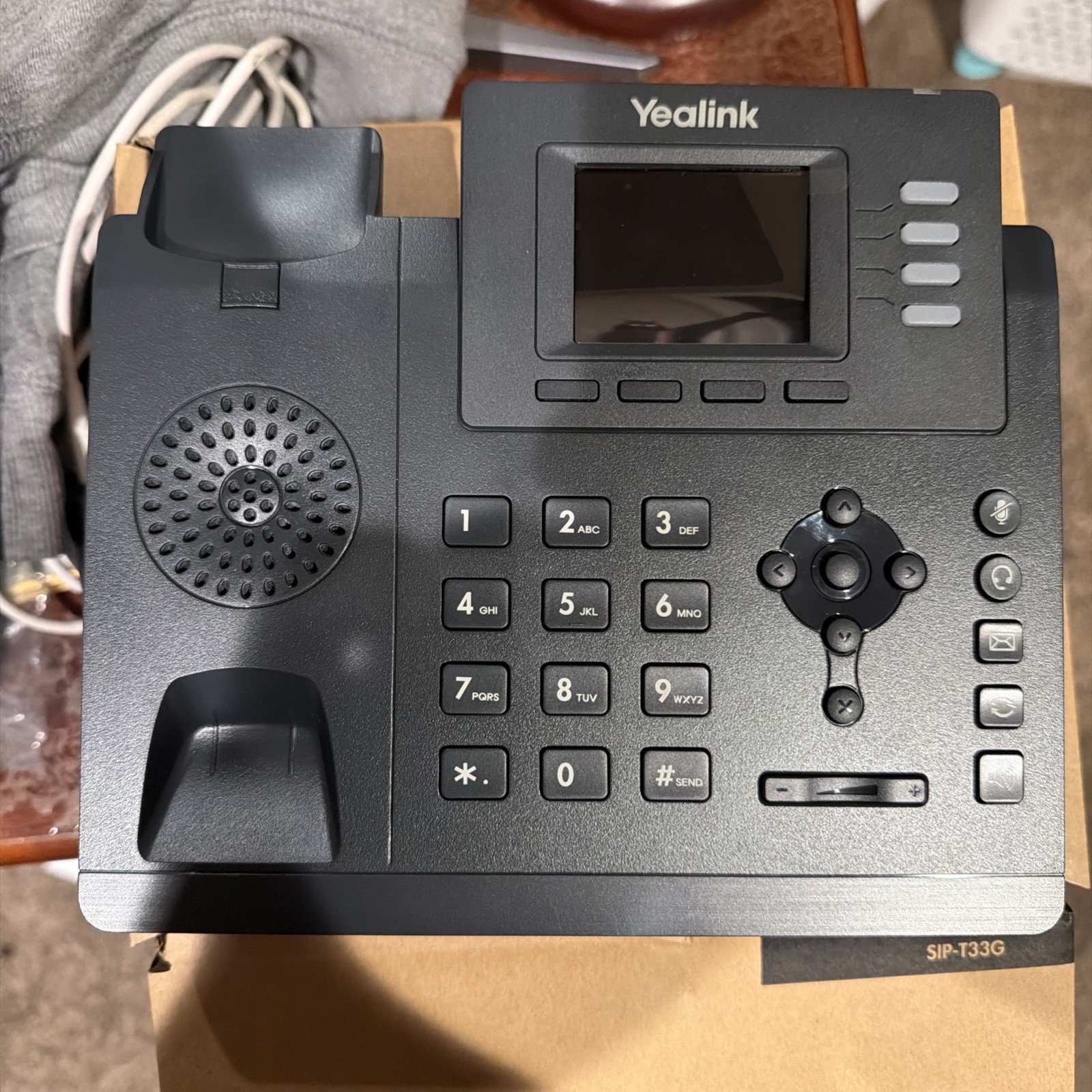 Yealink SIP-T33G Classic IP Phone No Ac Adapter