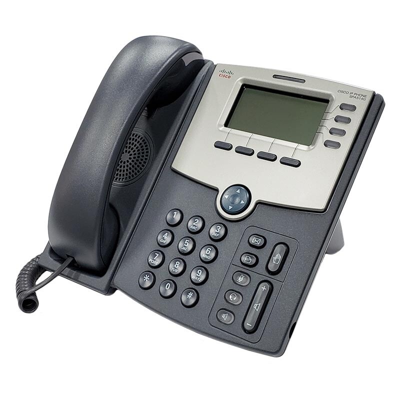 REF “A’ STOCK Cisco SPA504G 5 Line Display Telephone Complete Default Unlocked