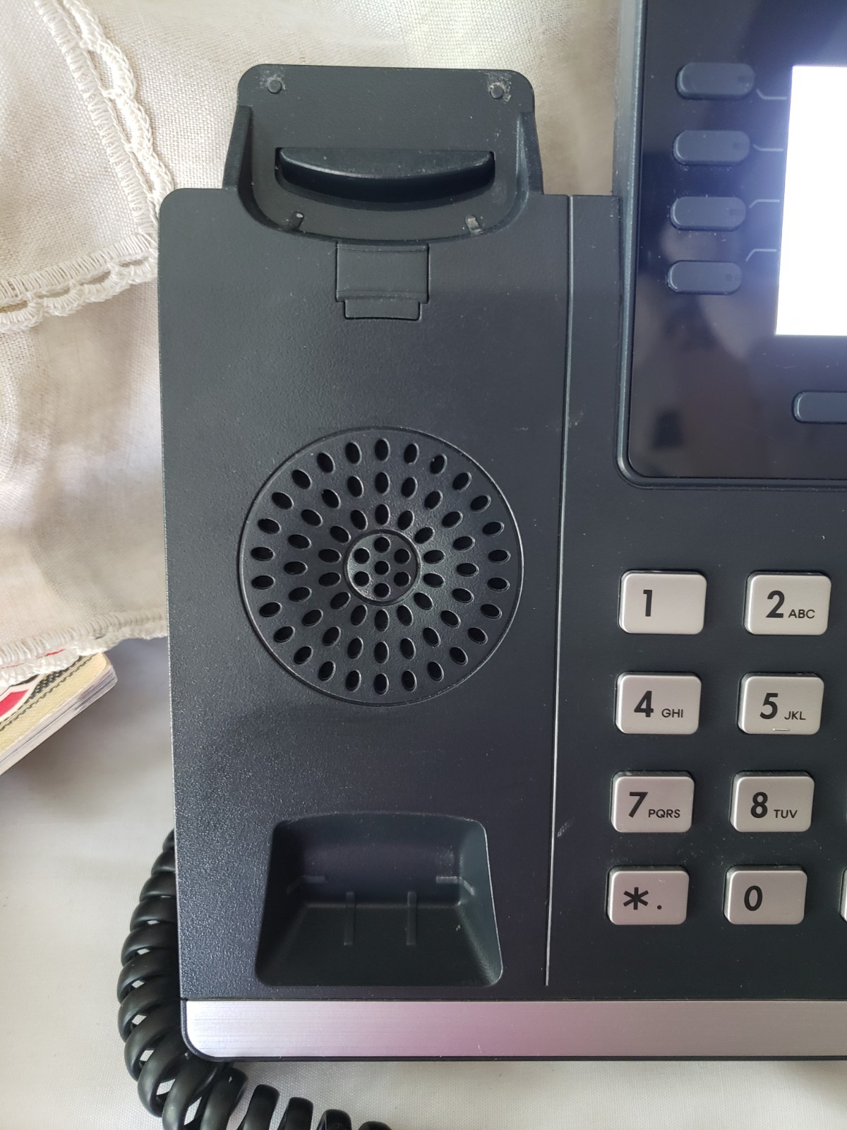 Yealink SIP T33G IP Phone with Power Supply, Base, Coil Cord Phone, Ethernet